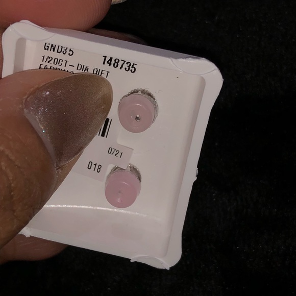 Custom REAL DIAMOND earring Not CZ not moissanite - Picture 3 of 6